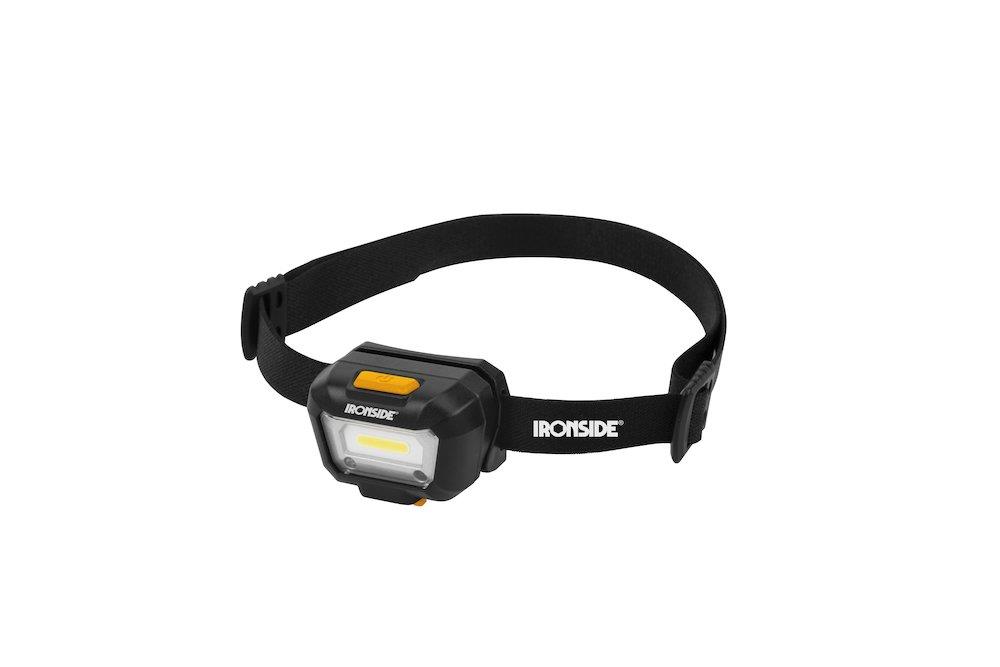 Ironside Headlamp with sensor - 3,7V/600 mAh Li-poly, 200LM, No, Rechargeable