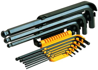 Ironside Hex Key Set with ball - 1,5-10, 9PCS