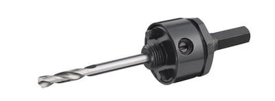 Ironside Hole Saw Holder with long bit - 6KT., hole saw universal 31-210mm, 100001