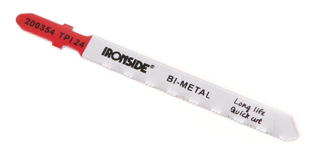 Ironside Jigsaw Blade T118AF - 91mm, Metal, 24 TPI, 25PCS, 203127