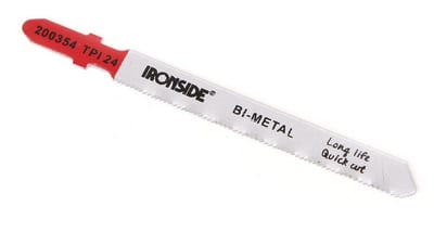 Ironside Jigsaw Blade T118AF - 91mm, Metal, 24 TPI, 25PCS, 203127