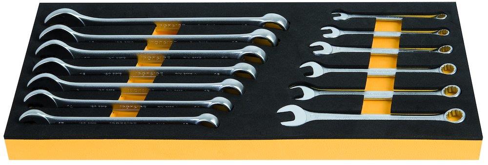 Ironside module Tool Assortment combination wrenches 7-19mm - 13PCS, 188mm, 403mm, 1/3 drawer