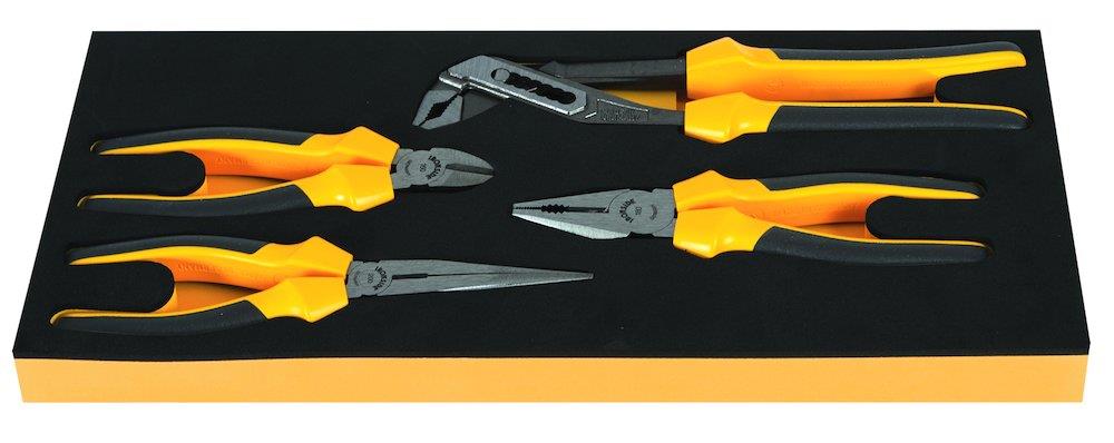 Ironside module Tool Assortment pliers set A - 4PCS, 188mm, 403mm, 1/3 drawer