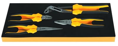 Ironside module Tool Assortment pliers set A - 4PCS, 188mm, 403mm, 1/3 drawer