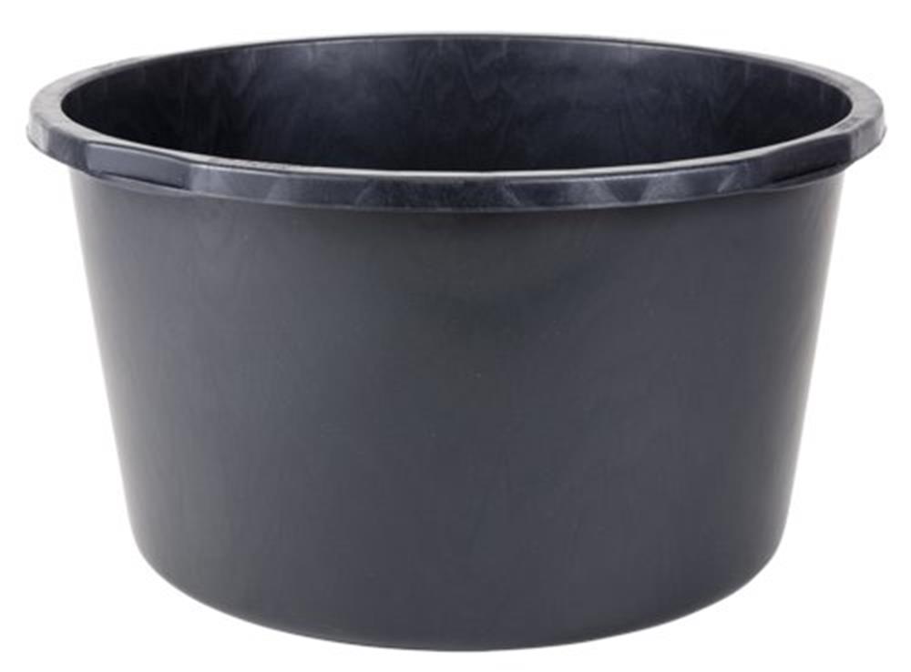 Ironside Mortar tub black - 65L, LDPE 3394661026439