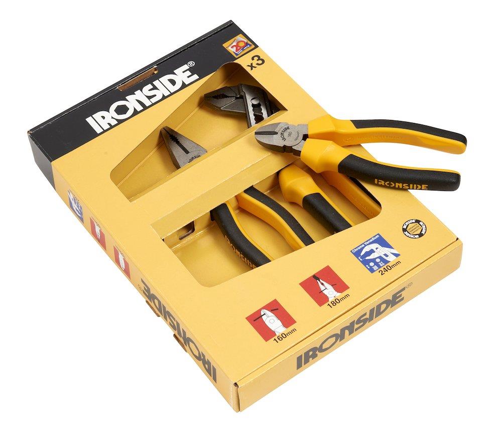 Ironside Pliers set - 3PCS, 121016