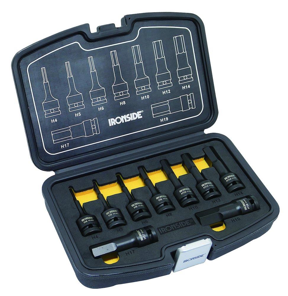 Ironside Power Socket Set Allen - 1/2", 9PCS, 102203