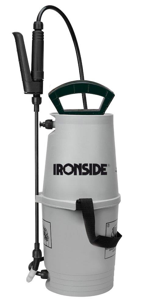 Ironside Pressure sprayer with nozzle set, 2 hoses, extension and tube - 5L, 167001