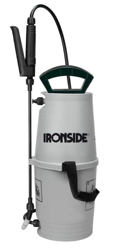 Ironside Pressure sprayer with nozzle set, 2 hoses, extension and tube - 5L, 167001