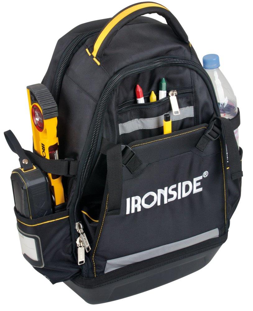 Ironside PRO Tool backpack 35 pockets - 370mm, 520mm, 210mm, Nylon
