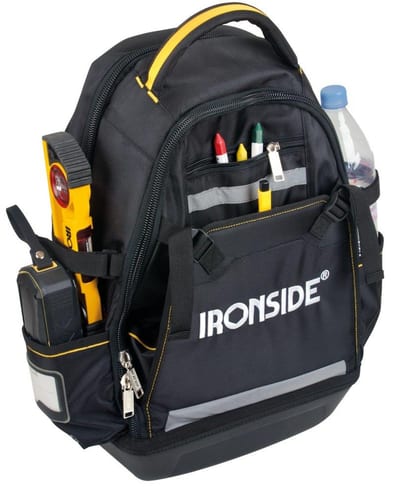 Ironside PRO Tool backpack 35 pockets - 370mm, 520mm, 210mm, Nylon