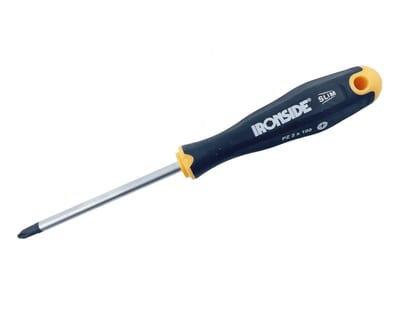 Ironside Screwdriver slim pozidriv - PZ2, 100mm, 103646