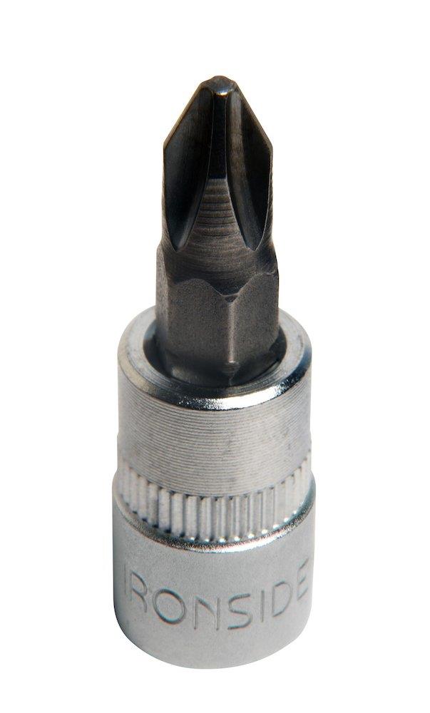 Ironside Screwdriver Socket Phillips - 1/4", 37mm