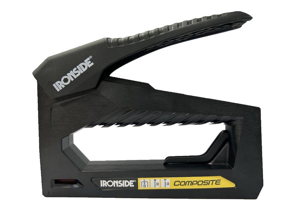 Ironside Staple gun lightweight composite - 6-14 mm &15 mm, 103085