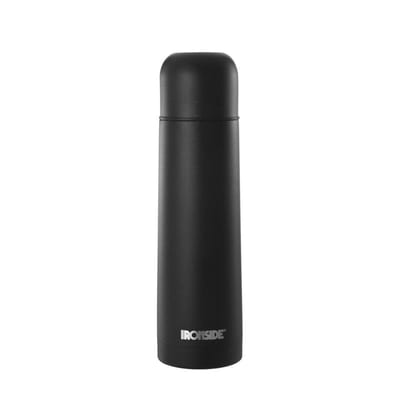 Ironside Thermal Jug with cup - 0.75L, black/stainless