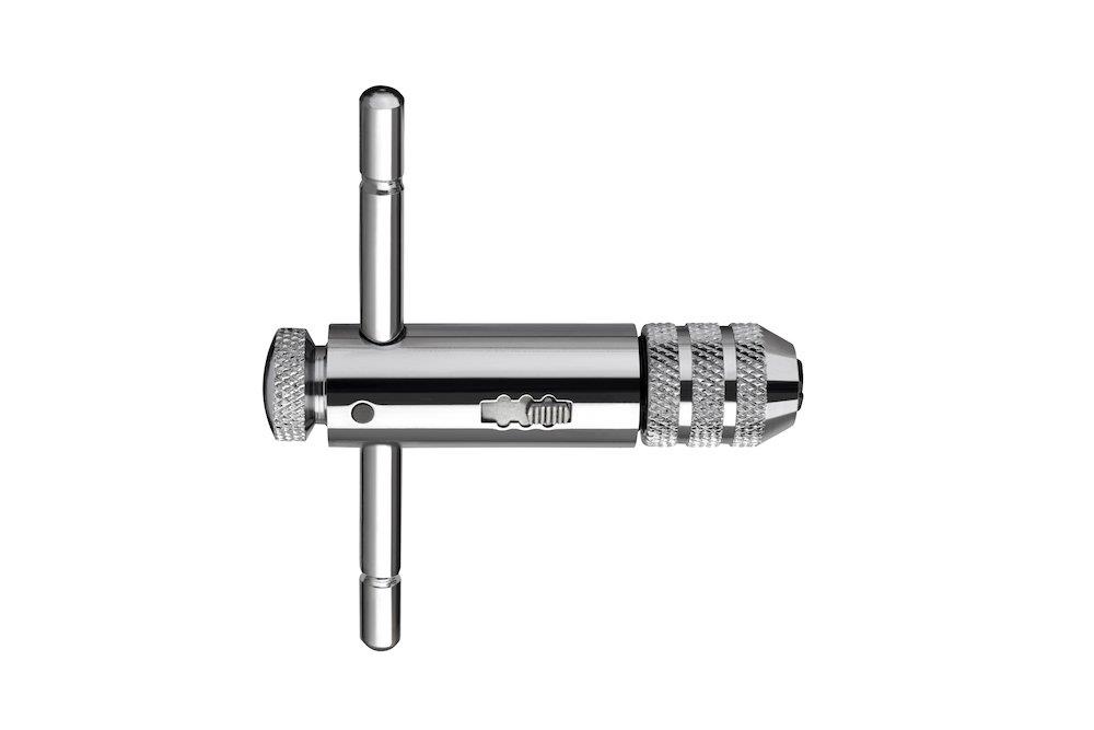 Ironside Top Tap Wrench with ratchet M3 - M8 steel - 2.6mm, 5mm