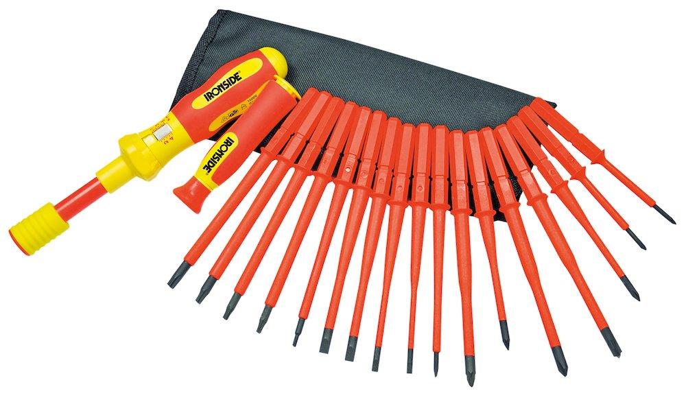 Ironside Torque Screwdriver Set VDE 1000V 19 pieces - 1Nm, 5Nm