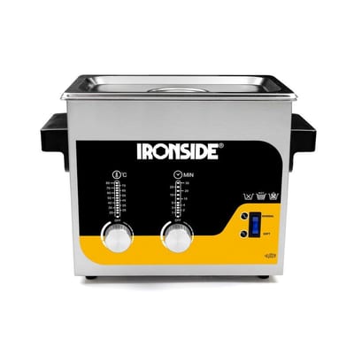 Ironside Ultrasonic Cleaner 3 ltr - 3L, 100W, 80°C, 270mm, 170mm, 240mm
