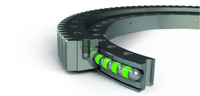 ISB EB1.20 S Slewing ring without flange - 472mm, 640.8mm, External