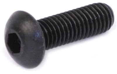 ISO 7380-1 button-head socket screw black 10.9 - M12, 40mm, 100pcs