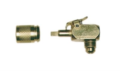 ITE Quick Coupling - 1/2"-20 flare external, 1/2"-20 flare internal., R410A, 90°, 27-C