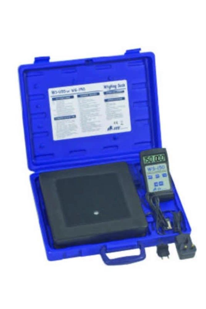 ITE Refrigerant scale - 0-150kg, Yes, 60TIMER, 430mm, 330mm, 100mm, WS-150