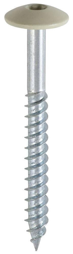 ITW Wood Concrete Screw - 45mm, white RAL9003, TX 20, 4,5mm, 200PCS