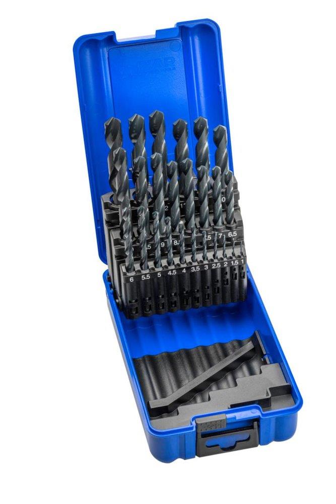 IZAR DIN 338 HSS - 25PCS, 1-13 mm, 118°