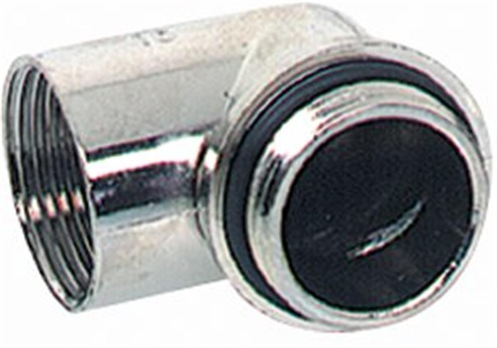 Jacob Elbow 21-M Cable Gland angle fitting - 2 x M16, brass