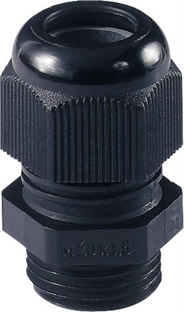 Jacob Perfect 50-M-PA Cable Gland - M12, black, 3 - 6 mm, PA ( Polyamide )