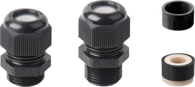 Jacob Perfect EX-M-PA Cable Gland with long thread - M16, black, PA ( Polyamide )