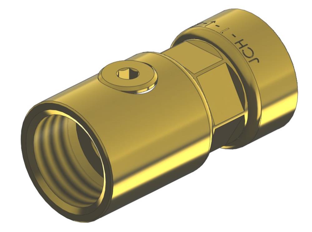 JCH 2270 Check Valve brass - 1/2", 1/2"