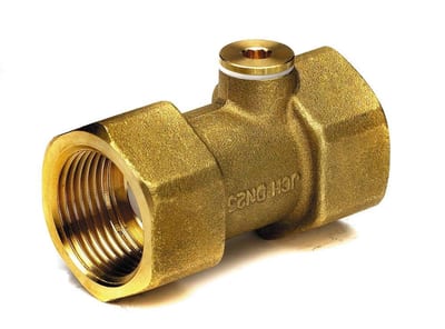 JCH 2290VA Check Valve brass/teflon/NBR - 3/8", 3/8"