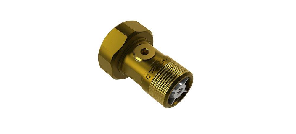 JCH 2296 Meter Union brass - 1", 3/4", 10bar, 80mm