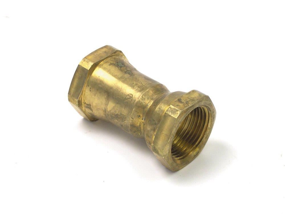 JCH 290VA Check Valve with nylon cone brass - 3/4", 3/4"