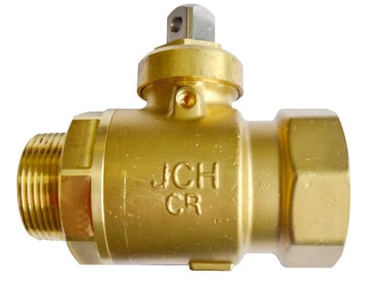 JCH Ball Stop Valve with socket/nipple - 2"