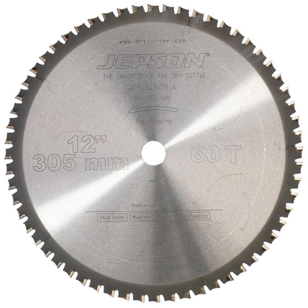 Jepson Dry-cut HM Circular Saw Blade - 305mm, 25.4mm, 60PCS, 2,2mm, steel