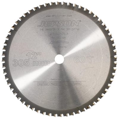 Jepson Dry-cut HM Circular Saw Blade - 305mm, 25.4mm, 60PCS, 2,2mm, steel
