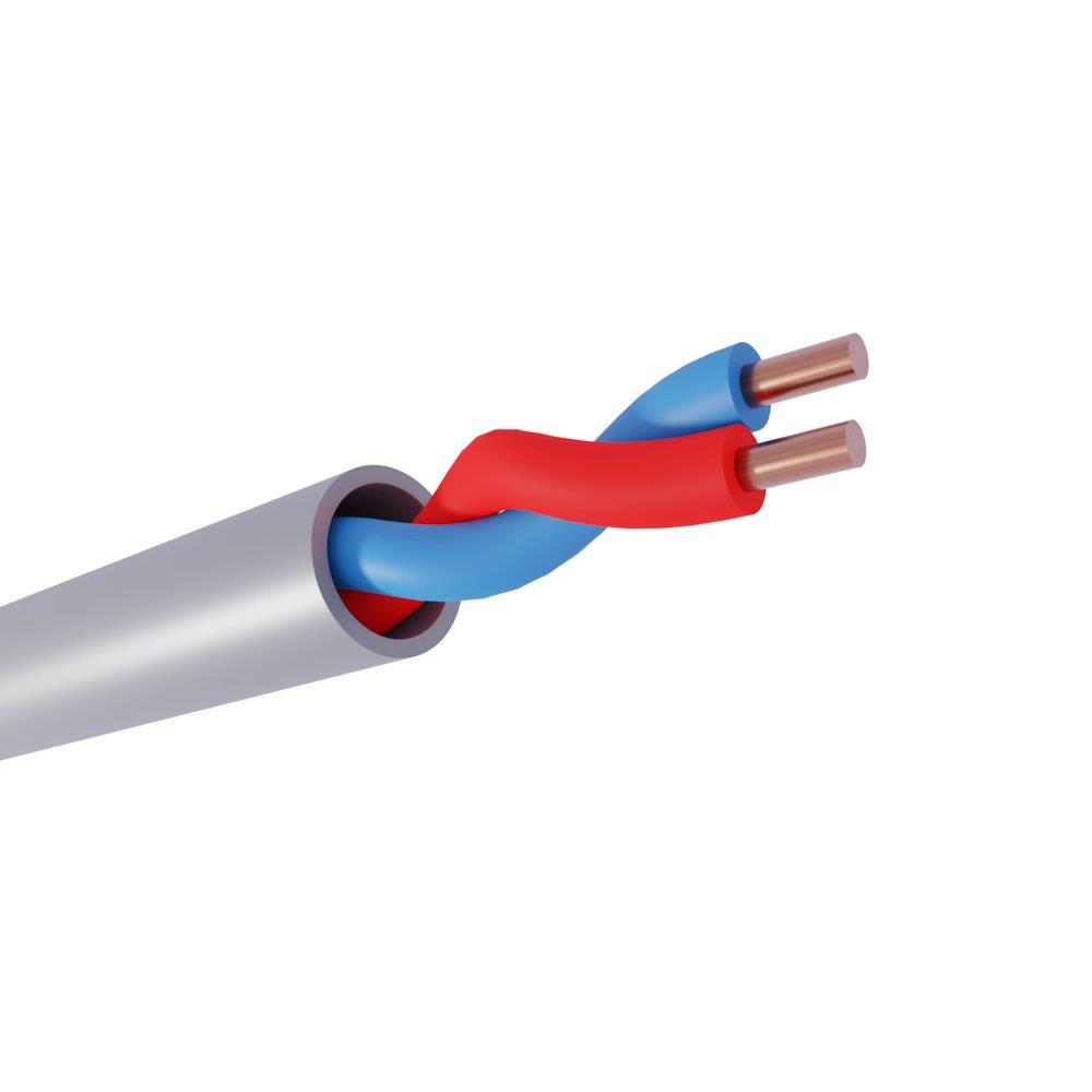 JMV Cables ABA Safe Fireproof Cable - 1X2X0,8MM2, without earth 10513940