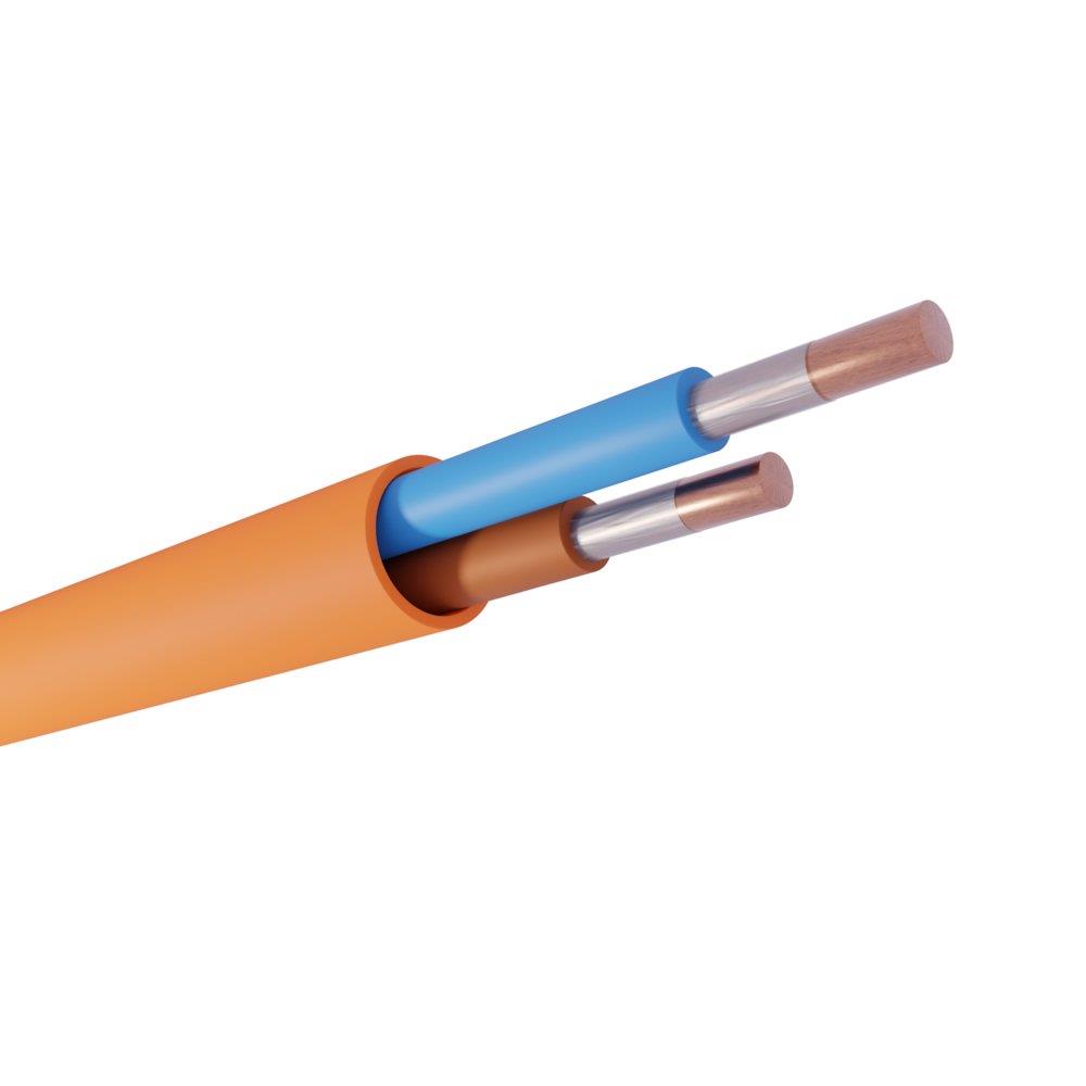 JMV Cables Safe Fireproof Cable - 2X1,5MM2, without earth 10170706