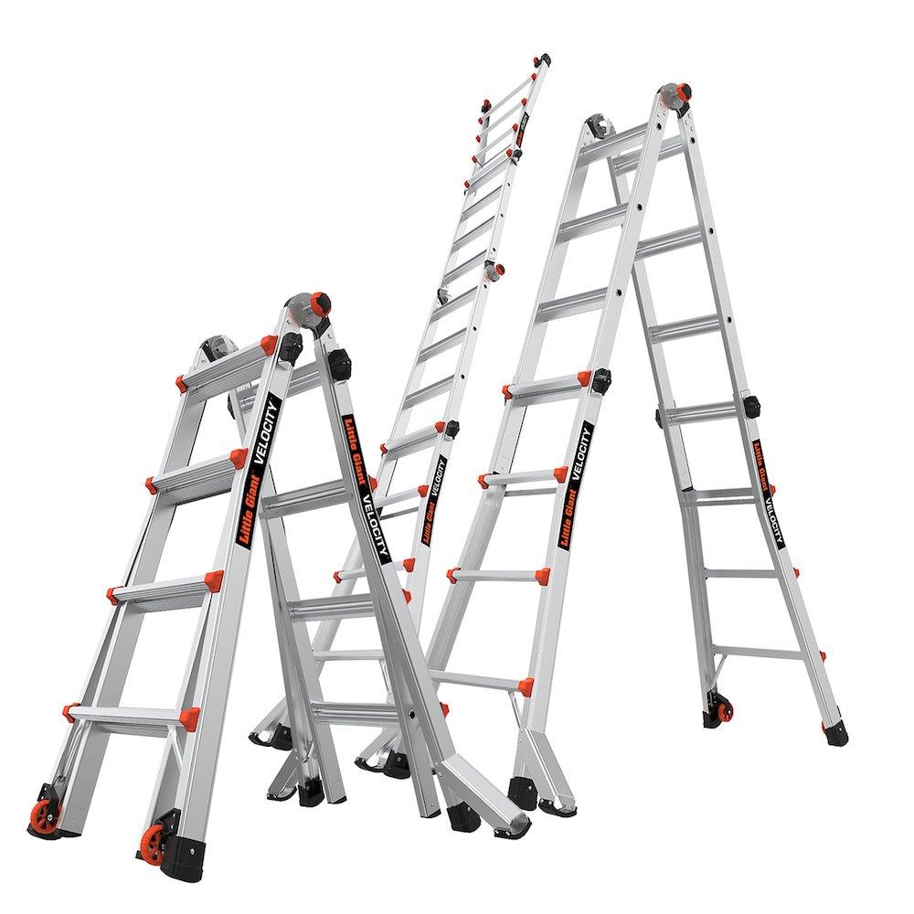Jumbo Giant Classic Combination Ladder - 4.5M, 4/7PCS