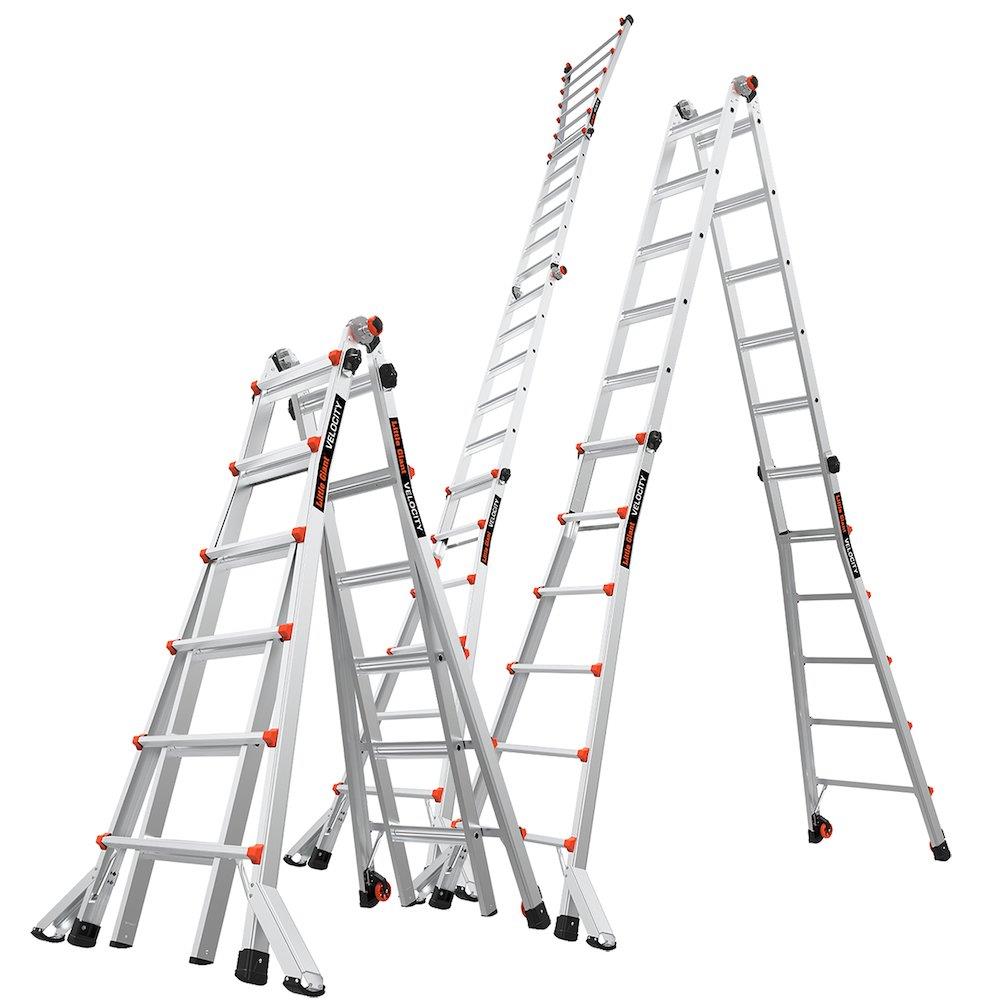 Jumbo Giant Classic Combination Ladder - 6.9M, 6/11PCS