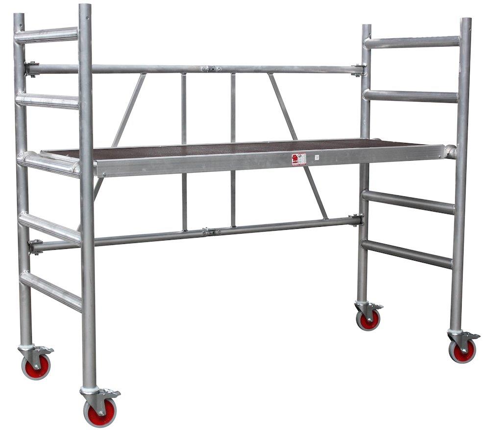 Jumbo Professional Folding Scaffold narrow - 3.55M, 1.55M, 0.74M, 1.78M