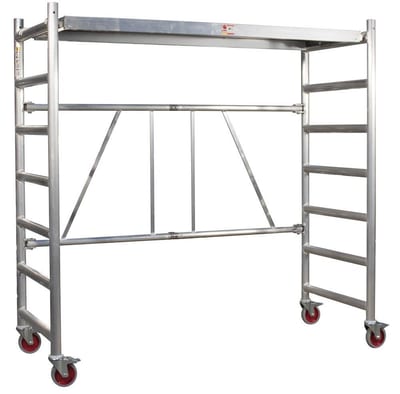 Jumbo Professional Folding Scaffold narrow - 3.8M, 1.8M, 0.74M, 1.78M