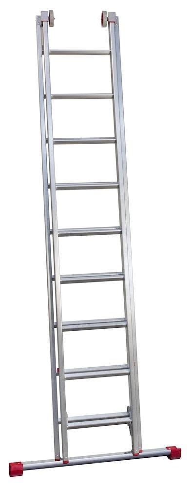 Jumbo Super Professional Sliding Ladder 2-Part - 2.7M, 4.6M, 2 x 9PCS