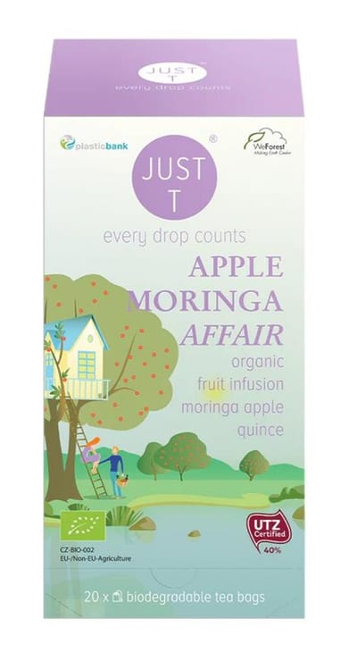 Just T Apple Moringa Affair Tea - 20 breve/pack
