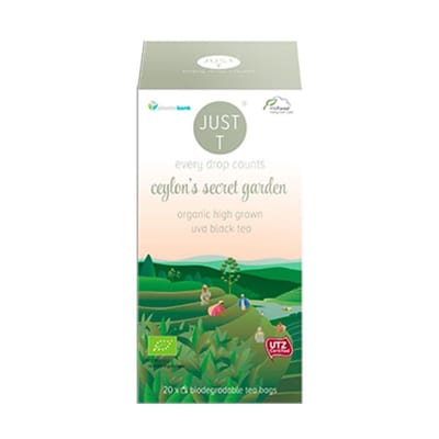 Just T Ceylon's Secret Garden Tea - 20 breve