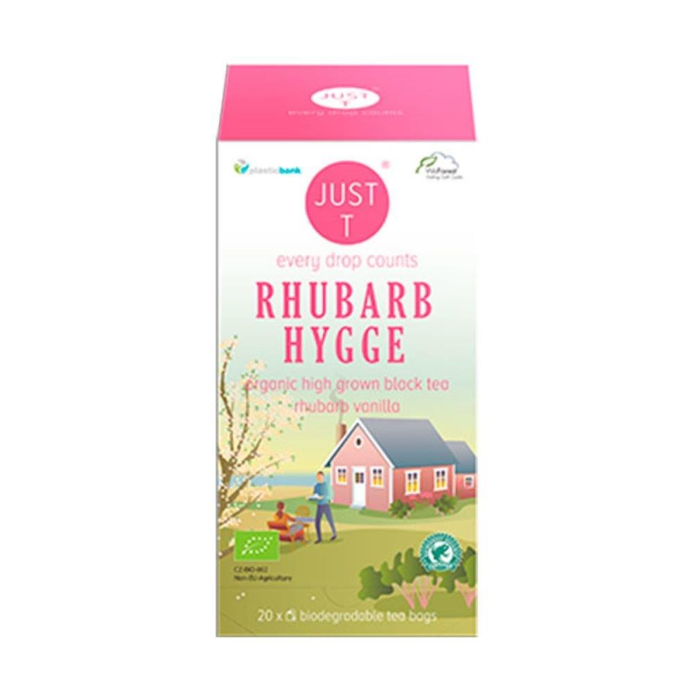 Just T Rhubarb Hygge Tea - 20 breve