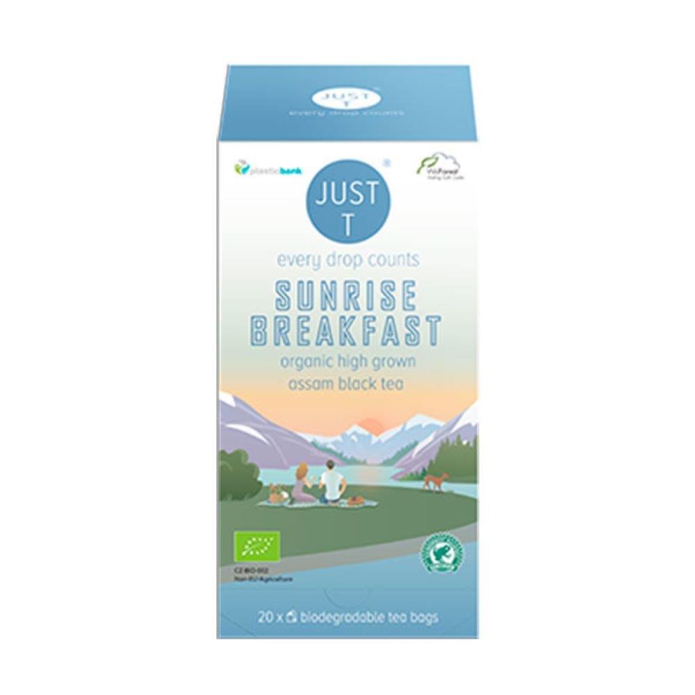 Just T Sunrise Breakfast Tea - 20 breve