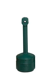 1 Gallon Plastic Outdoor Ashtray, Personal Smoker's Ceasefire®, Forest Green - 26806G